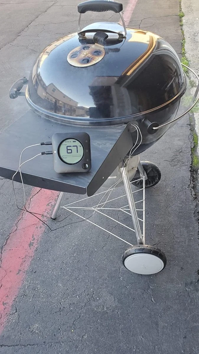 Termometro di carne senza fili della sonda di 6 carni che cucina la radio del termometro di carne dell'alimento per il termometro della griglia del BARBECUE del fumatore