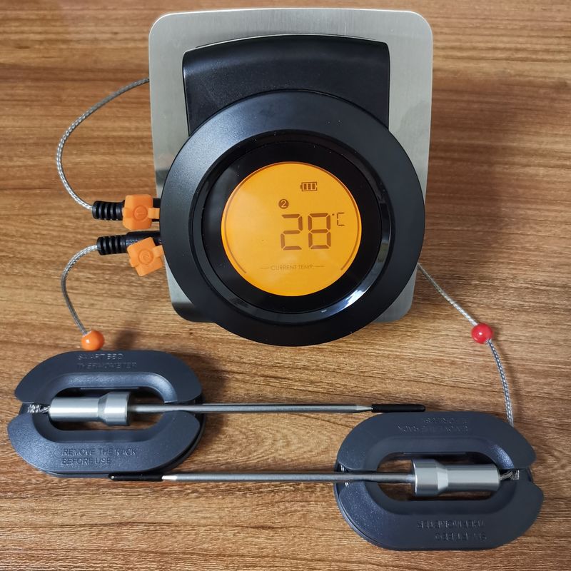 ABS Plastic Chicken Smoker Bluetooth Food Thermometer